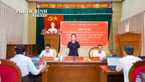 Hội nghị BCH Đảng bộ phường Phước Bình lần thứ 12 (Mở rộng)