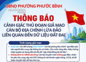 Cảnh giác thủ đoạn giả mạo cán bộ địa chính lừa đảo liên...