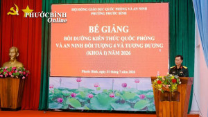 Bế giảng Lớp bồi dưỡng kiến thức QP&AN đối tượng 4 và tương...