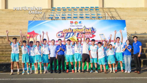 Long Điền Vô địch Giải bóng đá Thanh thiếu nhi U14 phường...