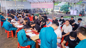 Phước Bình tổ chức khám sơ tuyển sức khỏe nghĩa vụ quân sự...