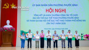 Phước Bình Tổng kết Đại hội Thể dục Thể thao phường Phước...