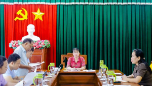 Họp đánh giá công tác Phòng chống dịch bệnh Sốt xuất huyết 9...