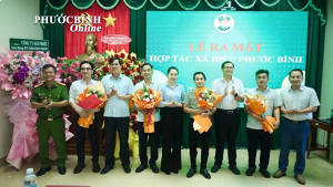 Lễ ra mắt Hợp tác xã Điều Phước Bình