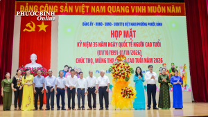 Phước Bình họp mặt kỷ niệm 35 năm Ngày Quốc tế Người cao...