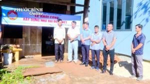 Khởi công xây dựng 02 căn nhà Đại đoàn kết