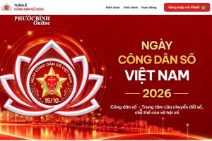 Phường Phước Bình: Hưởng ứng Ngày Công dân số năm 2026 – Đẩy...