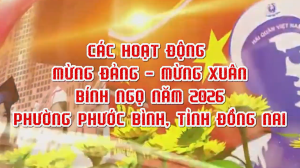 Phuoc Binh organized activities to commemorate the 96th anniversary of the founding of the Communist Party of Vietnam (February 3, 1930 – February 3, 2026) and to celebrate the Lunar New Year of the Horse 2026.