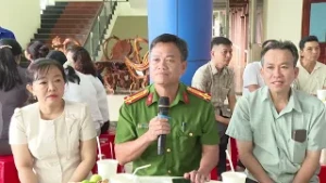 Buổi đầu thực hiện mô hình “Cà phê sáng với Nhân dân” tại phường Phước Bình