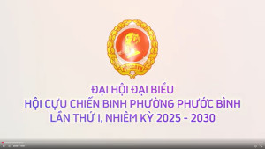 PHÓNG SỰ ĐẠI HỘI ĐẠI BIỂU HỘI CỰU CHIẾN BINH PHƯỜNG PHƯỚC BÌNH LẦN THỨ I, NHIỆM KỲ 2025 2030
