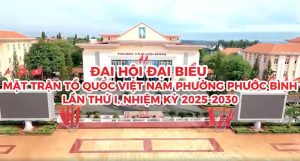 Đại hội Đại biểu Mặt trận Tổ quốc Việt Nam phường Phước Bình