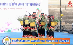 Phước Bình khai mạc hội trại tòng quân năm 2026