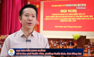 Cử tri phường phước bình sẵn sàng cho  “Ngày hội non sông”