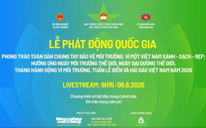 Phước Bình dự lễ phát động quốc gia hưởng ứng Ngày Môi trường thế giới