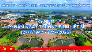 Hướng đến kỷ niệm 79 năm Ngày thương binh liệt sĩ (27/7/1947-27/7/2026)