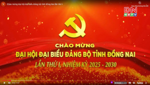 Chào mừng Đại hội Đại biểu Đảng bộ tỉnh Đồng Nai lần thứ I