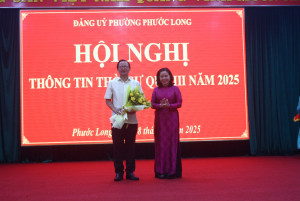 Hội nghị triển khai Thông tin thời sự Quý III; Triển khai Nghị quyết và Kế hoạch thực hiện Nghị quyết đại hội nhiệm kỳ 2025-2030 Đảng bộ phường