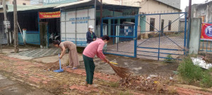PHƯỜNG PHƯỚC LONG: RA QUÂN VỆ SINH MÔI TRƯỜNG CHÀO MỪNG ĐẠI HỘI ĐẠI BIỂU MẶT TRẬN TỔ QUỐC VIỆT NAM PHƯỜNG LẦN THỨ NHẤT, NHIỆM KỲ 2025-2030
