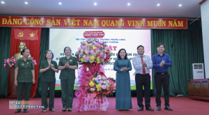Họp mặt hội viên nữ CCB tiêu biểu phường Phước Long năm 2025