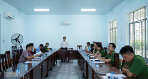 Họp Đội kiểm tra liên ngành Văn hóa-Xã Hội phường Phước Long