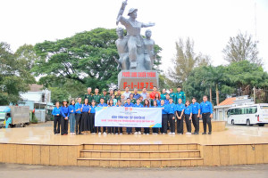 HÀNH TRÌNH VỀ NGUỒN TẠI PHƯỚC LONG CỦA ĐOÀN CÔNG TÁC PHƯỜNG AN ĐÔNG – TP.HCM