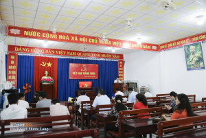 Chi bộ khu phố Thác Mơ 2 tổ chức Lễ kết nạp đảng viên