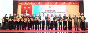 Phường Phước Long: Họp mặt kỷ niệm 36 năm Ngày thành lập Hội Cựu chiến binh Việt Nam