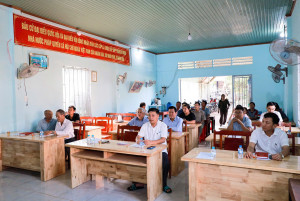 CHI BỘ KHU PHỐ SƠN LONG TỔNG KẾT THỰC HIỆN NGHỊ QUYẾT NĂM 2025