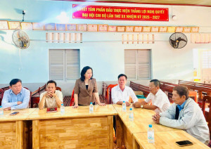 TẬP THỂ THƯỜNG TRỰC ĐẢNG ỦY PHƯỜNG PHƯỚC LONG  THAM GIA HOẠT ĐỘNG “BUỔI SÁNG VỚI NHÂN DÂN”