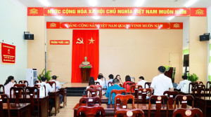 PHƯỚC LONG HỌP BAN CHỈ ĐẠO CÔNG TÁC BẦU CỬ ĐẠI BIỂU QUỐC HỘI KHÓA XVI VÀ ĐẠI BIỂU HĐND CÁC CẤP, NHIỆM KỲ 2026–2031