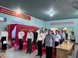 ĐƠN VỊ BẦU CỬ SỐ 3: KHU PHỐ SƠN LONG - BÌNH GIANG 1 - BÌNH GIANG 2 ĐỒNG LOẠT TỔ CHỨC LỄ KHAI MẠC NGÀY BẦU CỬ ĐẠI BIỂU QUỐC HỘI KHÓA XVI VÀ HỘI ĐỒNG NHÂN DÂN CÁC CẤP (NHIỆM KỲ 2026 – 2031)