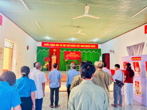 KHAI MẠC NGÀY HỘI BẦU CỬ TẠI ĐƠN VỊ BẦU CỬ SỐ 4 VÀ SỐ 5 PHƯỜNG PHƯỚC LONG