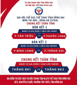 VÒNG CHUNG KẾT FUTSAL TOÀN TỈNH – SẴN SÀNG BÙNG NỔ!