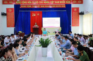 LÃNH ĐẠO THÀNH ỦY ĐỒNG NAI LÀM VIỆC VỚI ĐẢNG ỦY PHƯỜNG PHƯỚC LONG, PHƯỜNG PHƯỚC BÌNH