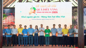 Phường Phước Long đạt 2 giải tại Lễ hội Quả Điều Vàng thành phố Đồng Nai năm 2026
