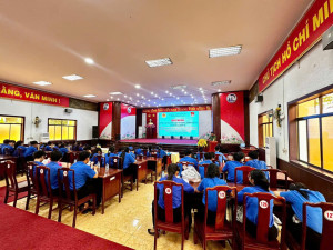 TUYÊN TRUYỀN PHÁP LUẬT VỀ PHÒNG, CHỐNG MA TÚY VÀ THUỐC LÁ ĐIỆN TỬ CHO ĐOÀN VIÊN, THANH NIÊN PHƯỜNG PHƯỚC LONG