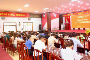 Khai giảng lớp bồi dưỡng lý luận chính trị dành cho đảng viên mới đợt 1 năm 2026