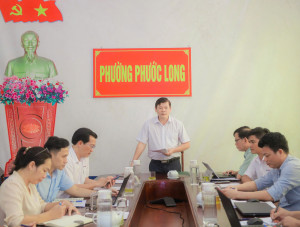 PHƯỜNG PHƯỚC LONG ĐẨY NHANH TIẾN ĐỘ TRIỂN KHAI QUY HOẠCH DỰ ÁN KHU ĐÔ THỊ, DỊCH VỤ VÀ DU LỊCH SINH THÁI NÚI BÀ RÁ (1.200 HA)