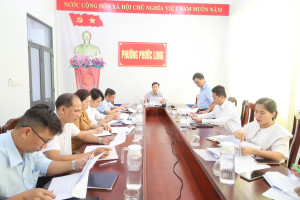 PHƯỜNG PHƯỚC LONG HỌP GIAO CHỈ TIÊU, NHIỆM VỤ CẢI CÁCH HÀNH CHÍNH NĂM 2026