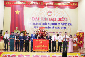 ĐẠI HỘI ĐẠI BIỂU MẶT TRẬN TỔ QUỐC VIỆT NAM XÃ PHƯỚC SƠN LẦN...