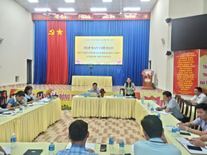 Xã Phước Sơn họp Ban Chỉ đạo thực hiện chính sách bảo hiểm...