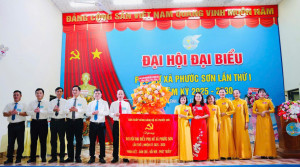 ĐẠI HỘI ĐẠI BIỂU HỘI LIÊN HIỆP PHỤ NỮ XÃ PHƯỚC SƠN LẦN THỨ I NHIỆM KỲ 2025–2030