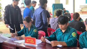 Xã Phước Sơn tổ chức khám sơ tuyển sức khỏe thanh niên chuẩn bị nhập ngũ năm 2026