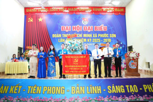 ĐOÀN TNCS HỒ CHÍ MINH XÃ PHƯỚC SƠN TỔ CHỨC THÀNH CÔNG ĐẠI HỘI ĐẠI BIỂU LẦN THỨ I, NHIỆM KỲ 2025 – 2030