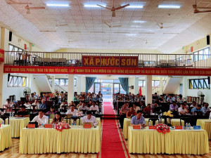 HỘI NGHỊ TIẾP XÚC CỬ TRI TRƯỚC KỲ HỌP THƯỜNG LỆ CUỐI NĂM HĐND TỈNH KHÓA X, NHIỆM KỲ 2021–2026