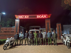 CÔNG AN XÃ PHƯỚC SƠN TĂNG CƯỜNG TUẦN TRA, CHỦ ĐỘNG PHÒNG NGỪA, TẤN CÔNG TRẤN ÁP TỘI PHẠM
