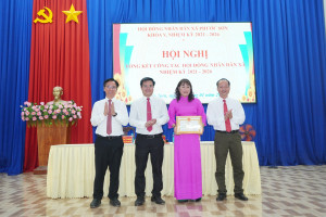 HỘI NGHỊ TỔNG KẾT CÔNG TÁC HỘI ĐỒNG NHÂN DÂN XÃ PHƯỚC SƠN NHIỆM KỲ 2021–2026