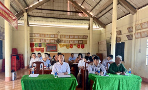 CHI BỘ THÔN 9 - THỐNG NHẤT TỔNG KẾT NĂM 2025: MỘT NĂM ĐOÀN KẾT, VƯỢT KHÓ, VỮNG BƯỚC ĐI LÊN