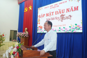 GẶP MẶT ĐẦU XUÂN – KHỞI ĐẦU KHÍ THẾ MỚI, QUYẾT TÂM MỚI