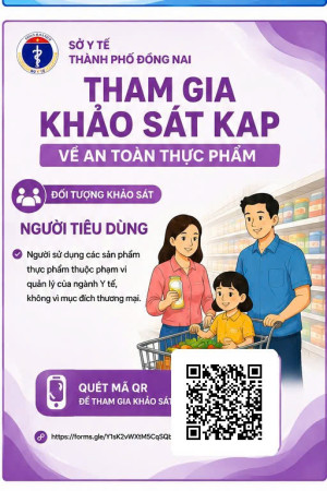 PHƯỚC SƠN TRIỂN KHAI KHẢO SÁT KIẾN THỨC, THÁI ĐỘ VÀ THỰC HÀNH VỀ AN TOÀN THỰC PHẨM NĂM 2026
